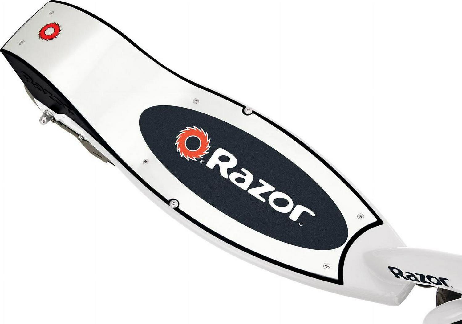 E200 Electric Scooter White/red. 200-Watt Motor. up to 12 mph. for Teen Ages 13+ - Image 6