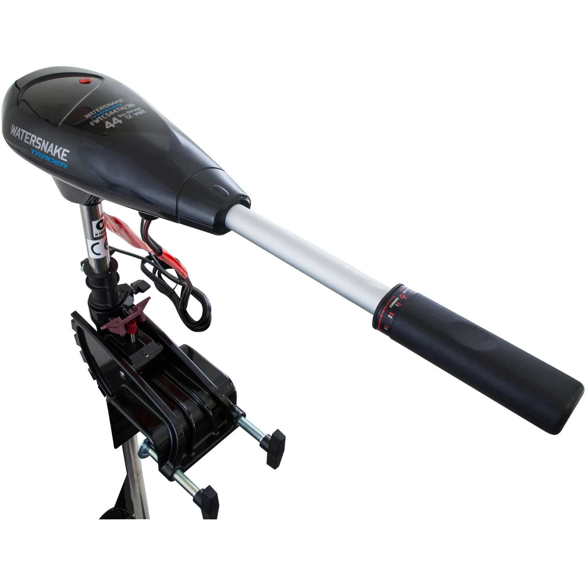 Tracer Transom Mount Trolling Motor 30 lb thrust and 30 in shaft Image 6