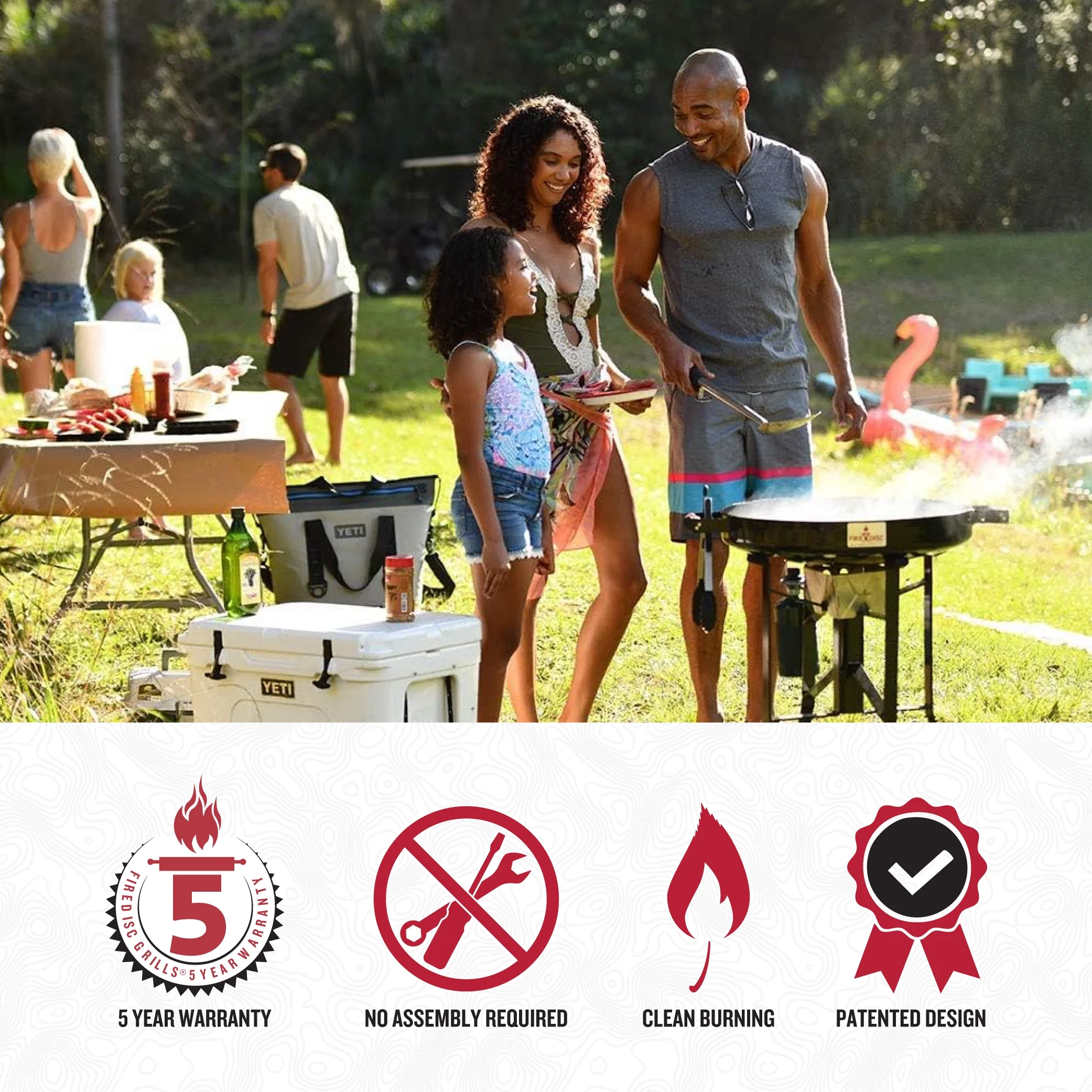 Original 380 Tall Outdoor Portable Propane Cooker in Fireman Red(FIREMAN RED) - Image 8