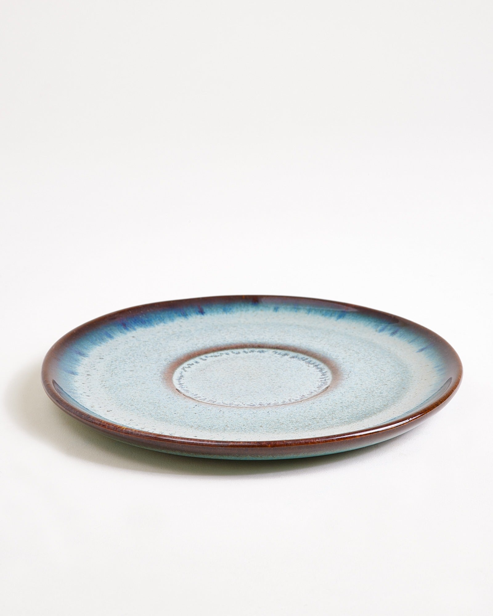 MADEIRA - LARGE SAUCER GREEN-BLUE