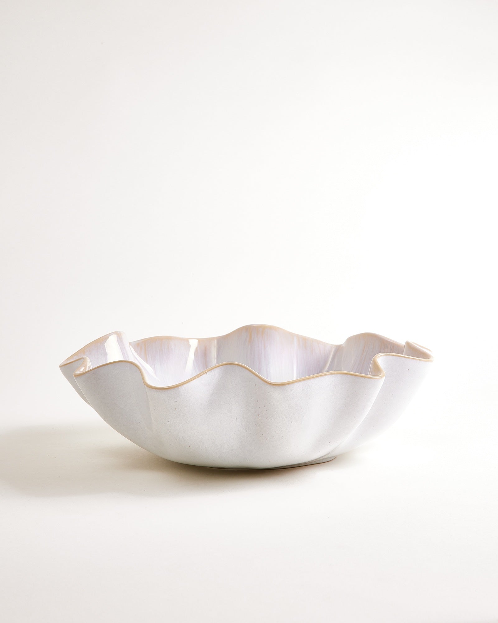 AREIA - LARGE SERVING BOWL SHELL SAND