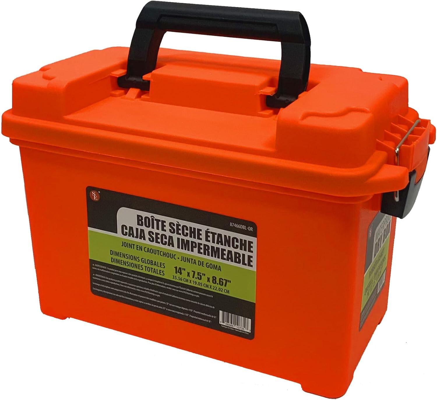 SE Waterproof Dry Box with Detachable Lid – 14