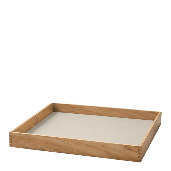Even teak brett small 30x30 cm nupo oyster white