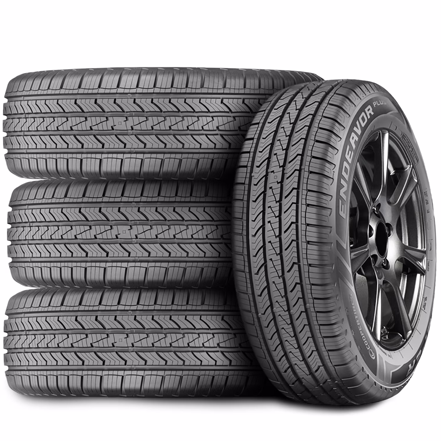 Set of 4 (FOUR) Cooper Endeavor Plus 235/70R16 106T AS A/S All-Season Tires