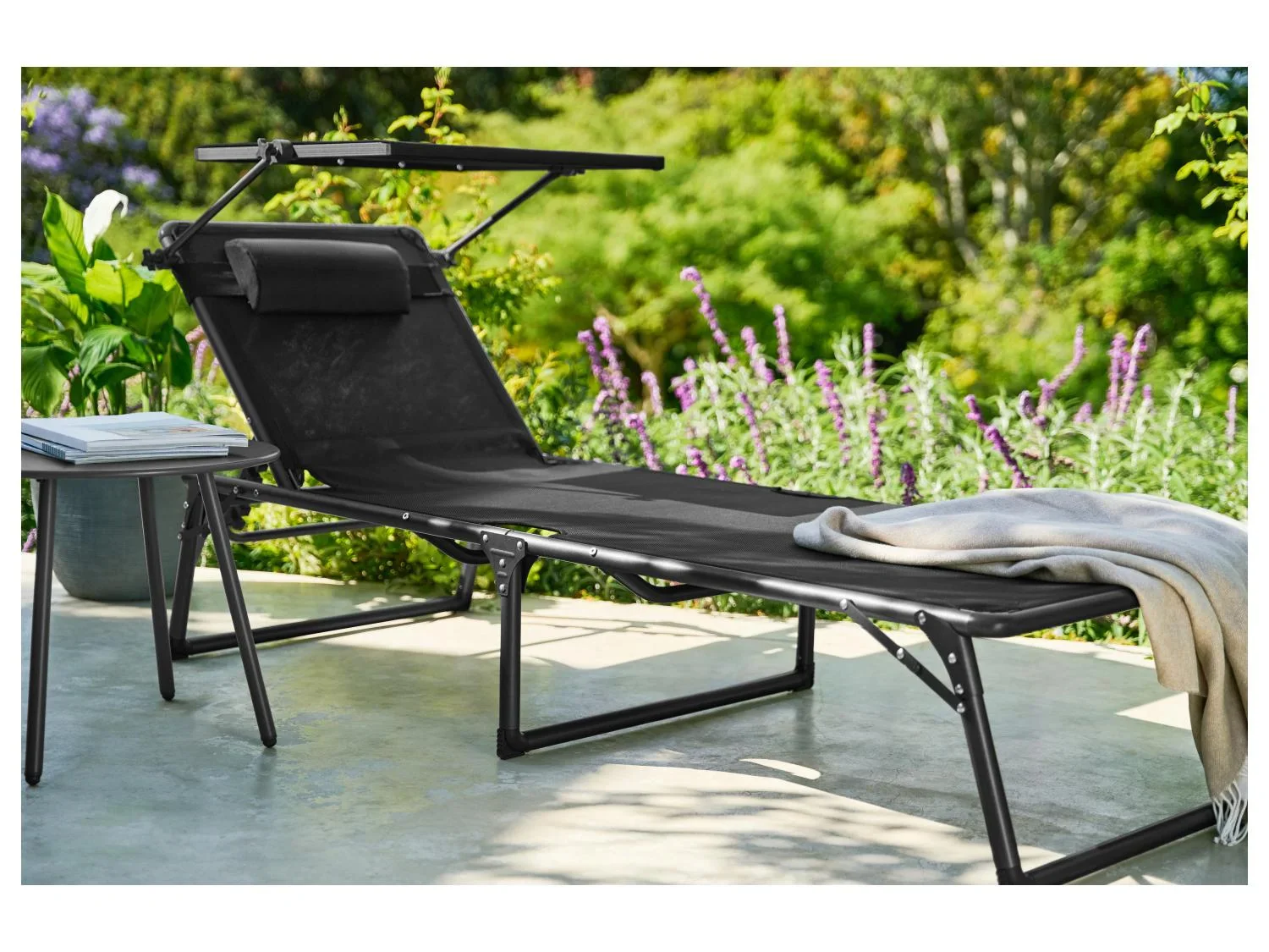 LIVARNO Bain de soleil en aluminium Houston