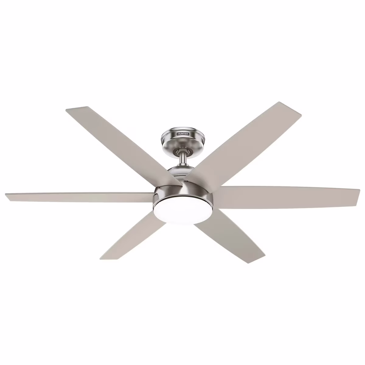 Hunter Anza 52 LED Ceiling Fan, Brushed Nickel
