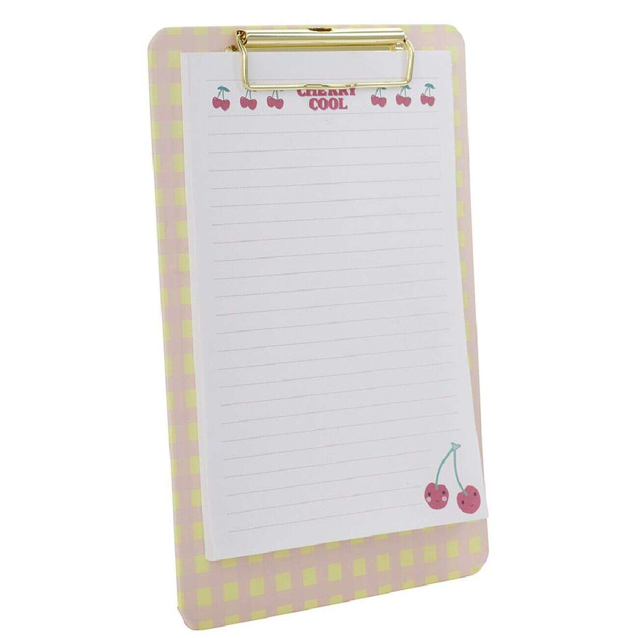 Bloc note à clip motif fruit 100 pages