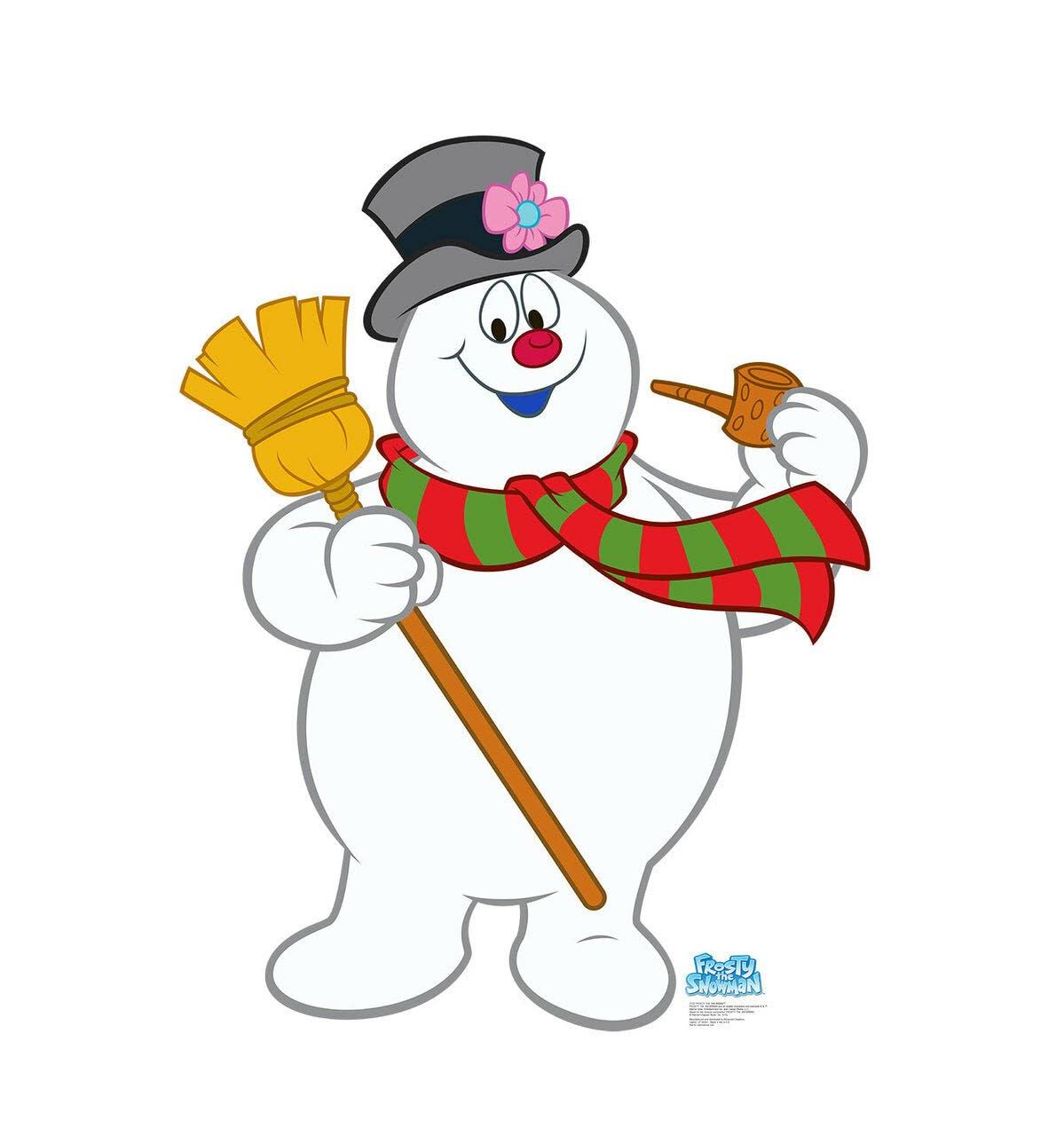 Advanced Graphics 2122 60 x 46 in. Frosty The Snowman Cardboard Standup
