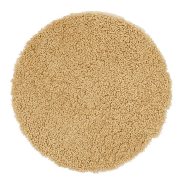 Sitteunderlag new zealand saueskinn kort ull 34 cm honey