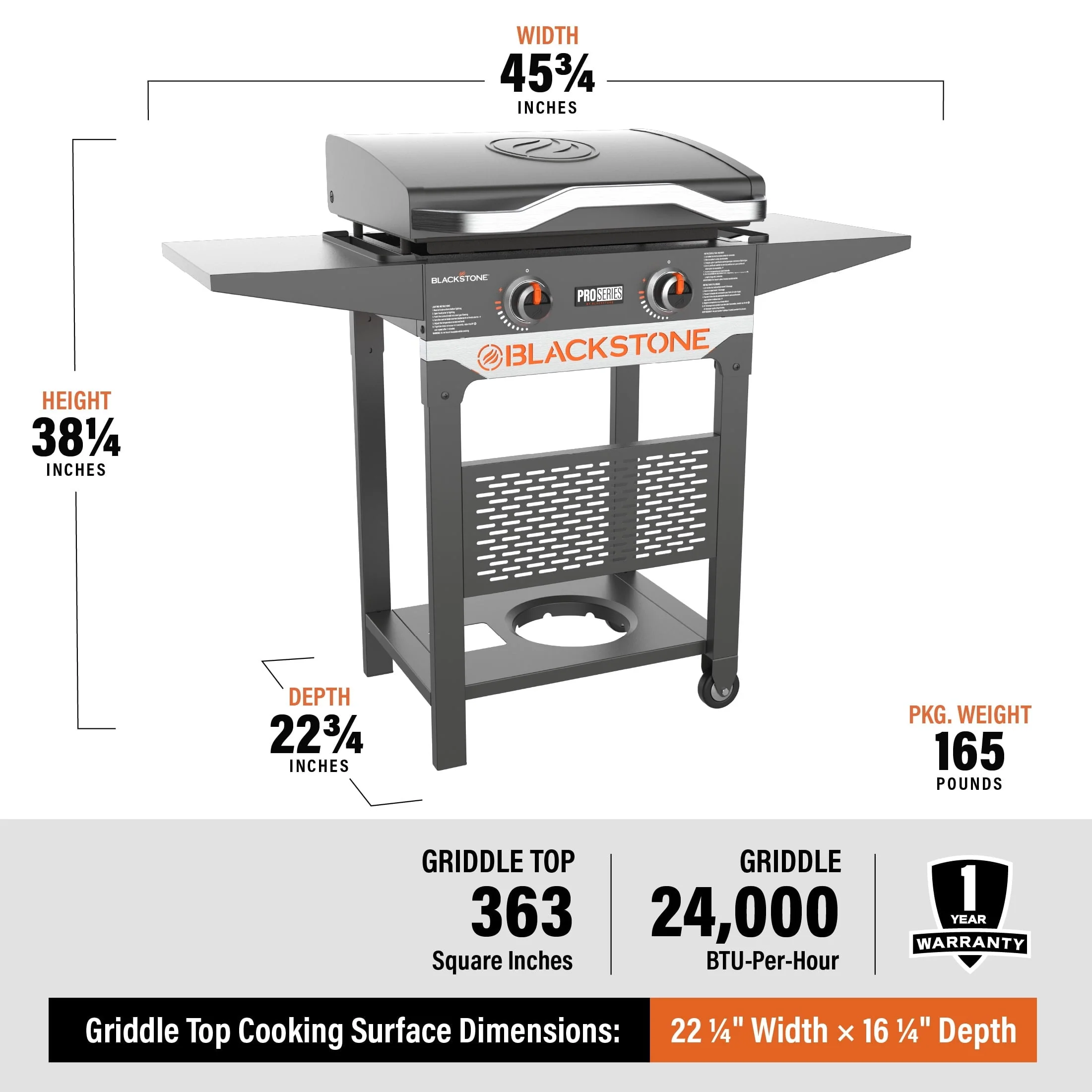 Blackstone Pro Series 2 Burner 22
