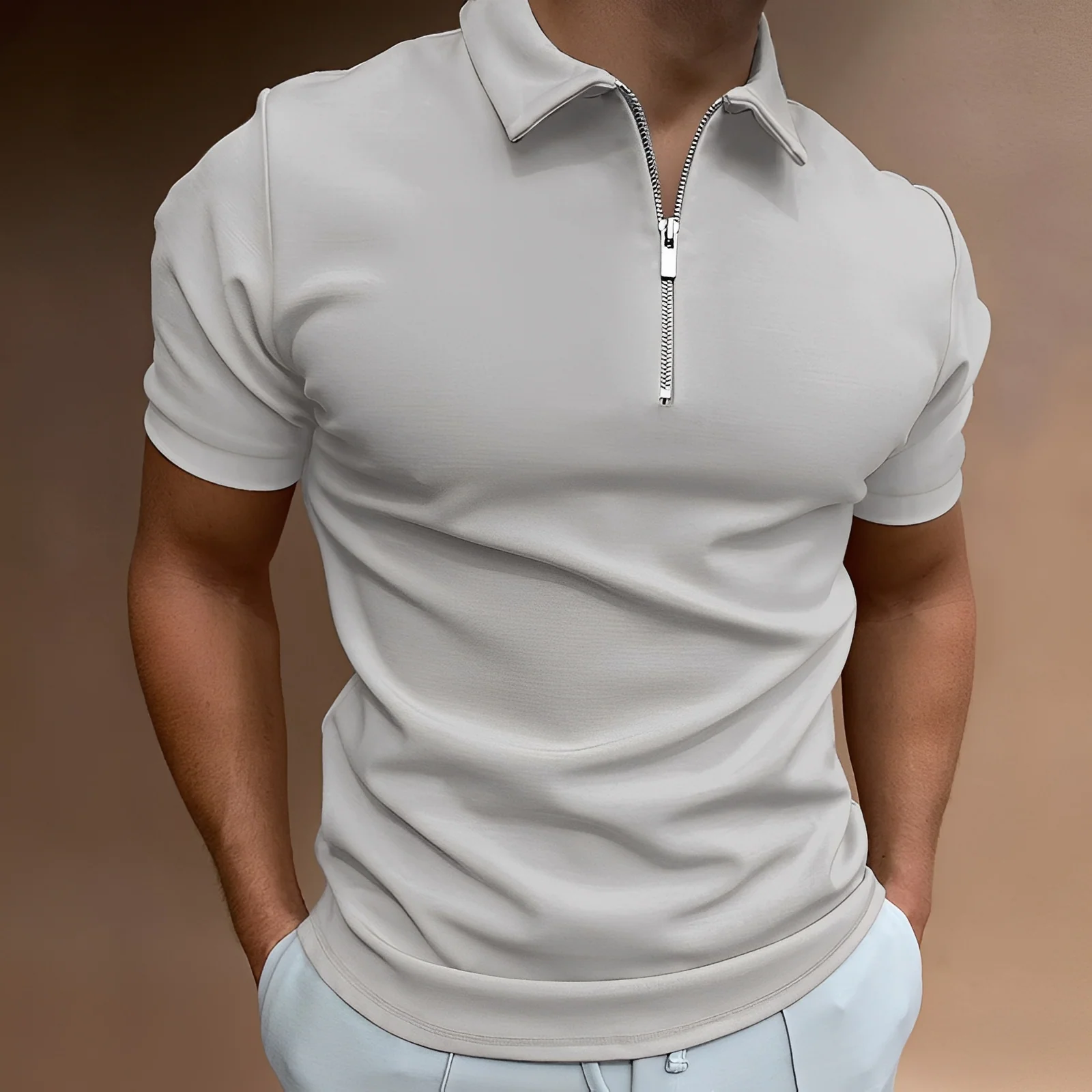 Randolf - Polo homme – Agréable pour les journées chaudes