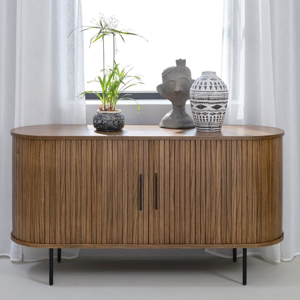 by fonQ Alon Dressoir - B 140 cm - Smoked Eiken