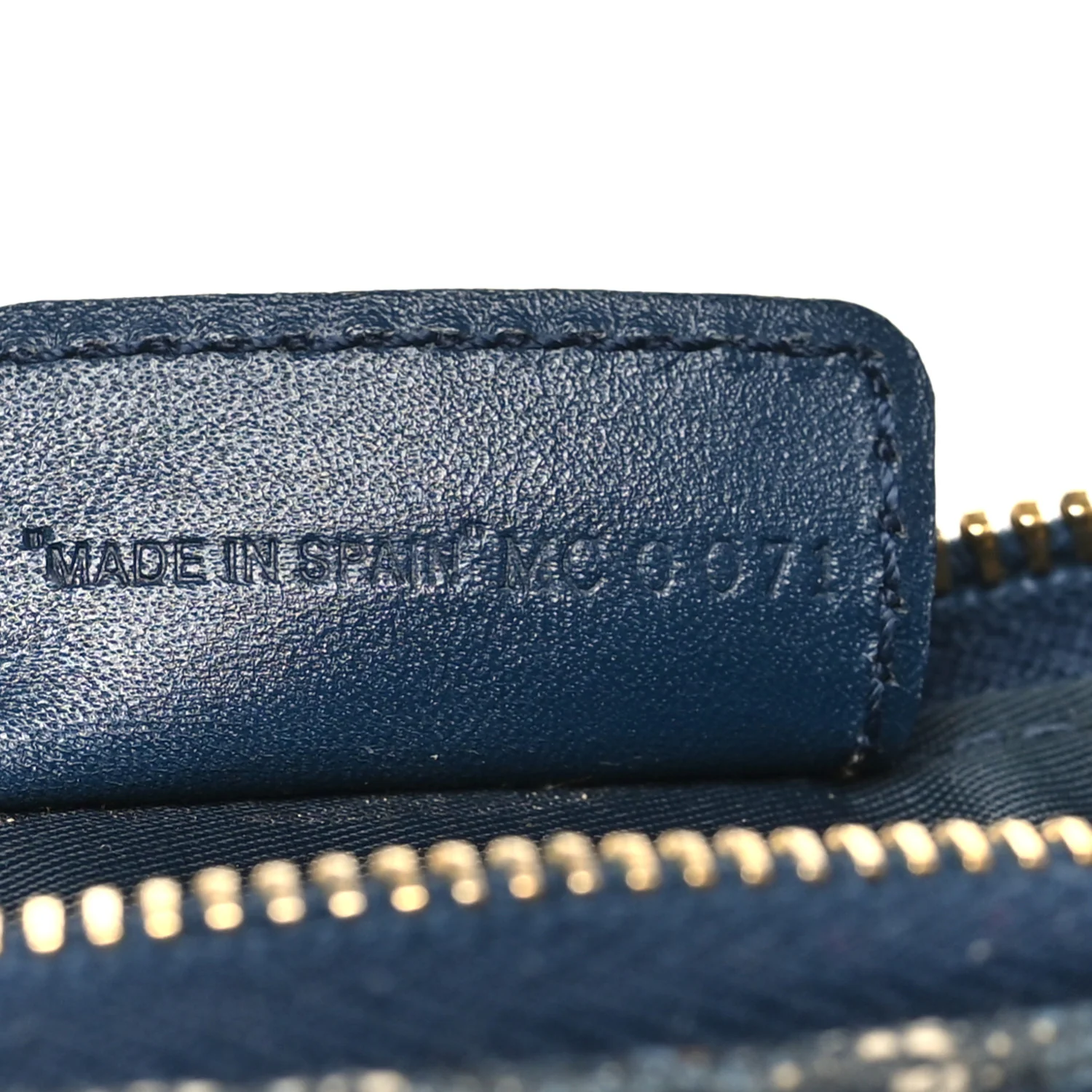 Monogram Mini Saddle Pochette Navy