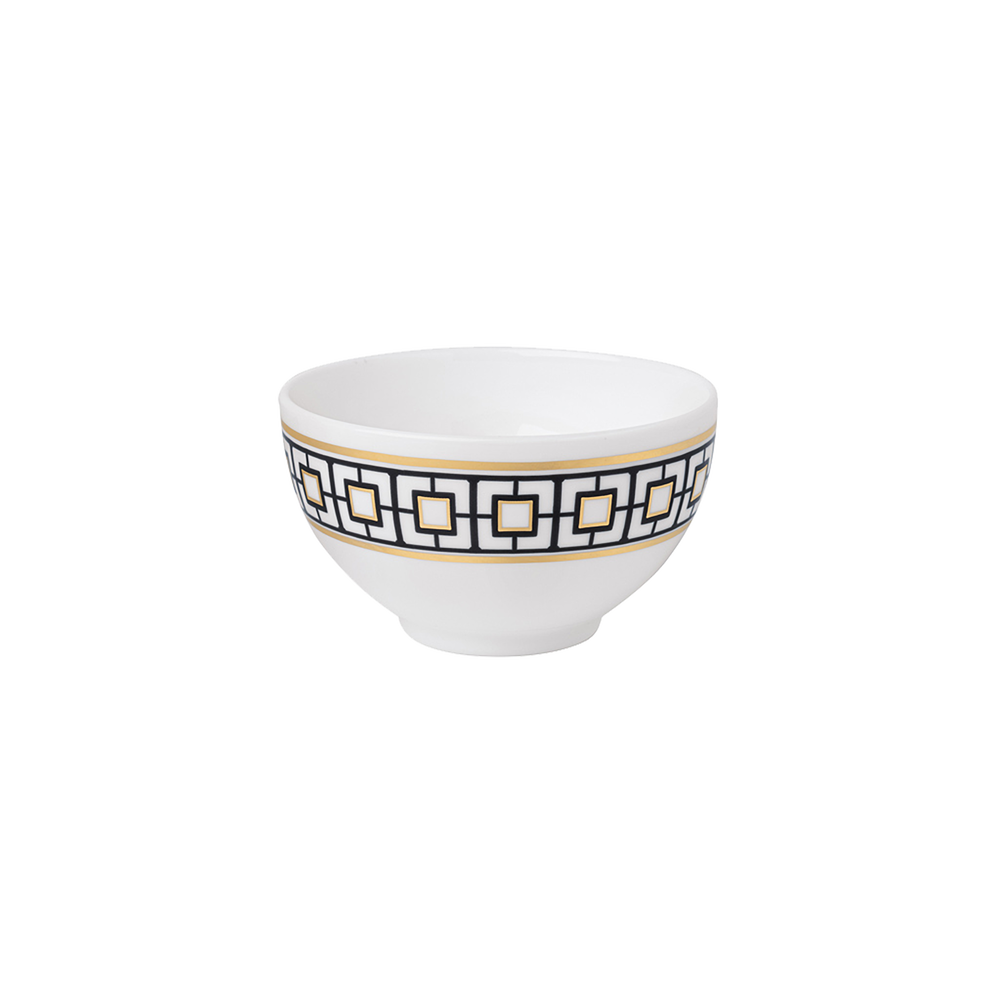 MetroChic Cereal bowl - Multi-colored, 8.5 oz, Premium Bone Porcelain
