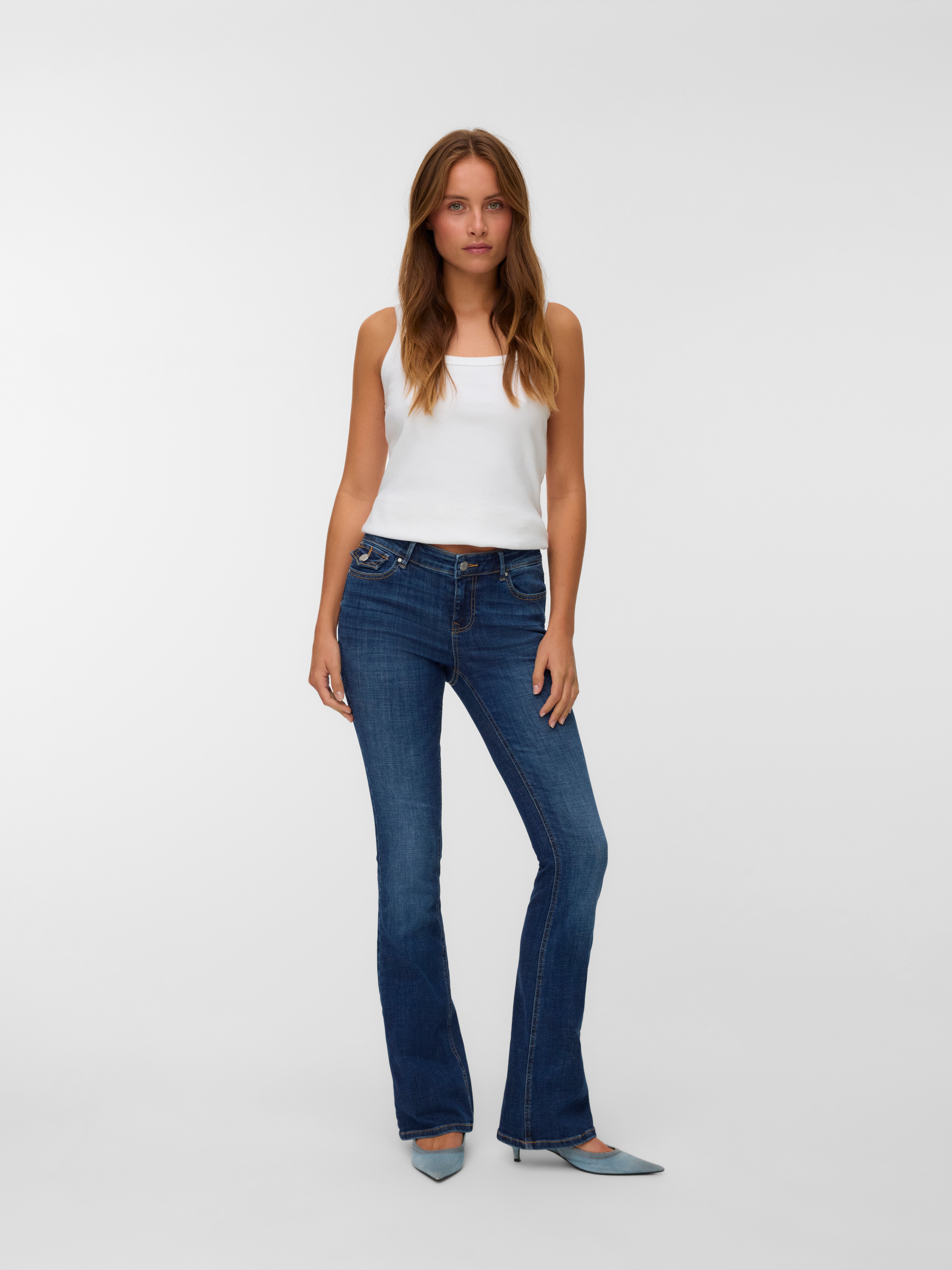 VERO MODA® VMCAMILLE Low rise Flared Fit Jeans