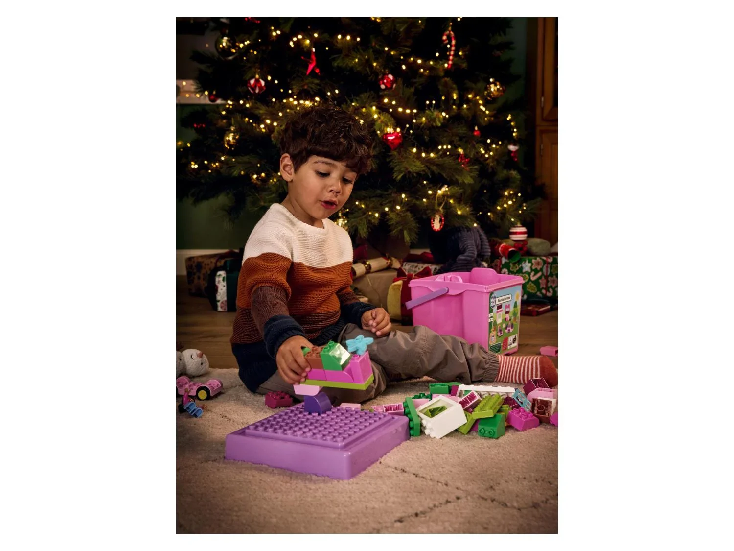 Playtive Clippys Bote de blocs de construction