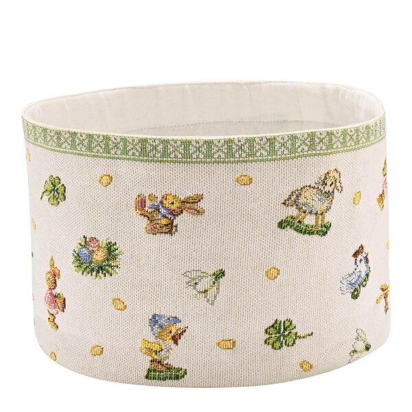 Easter Delight brødkurv 24 cm hvit/grønn