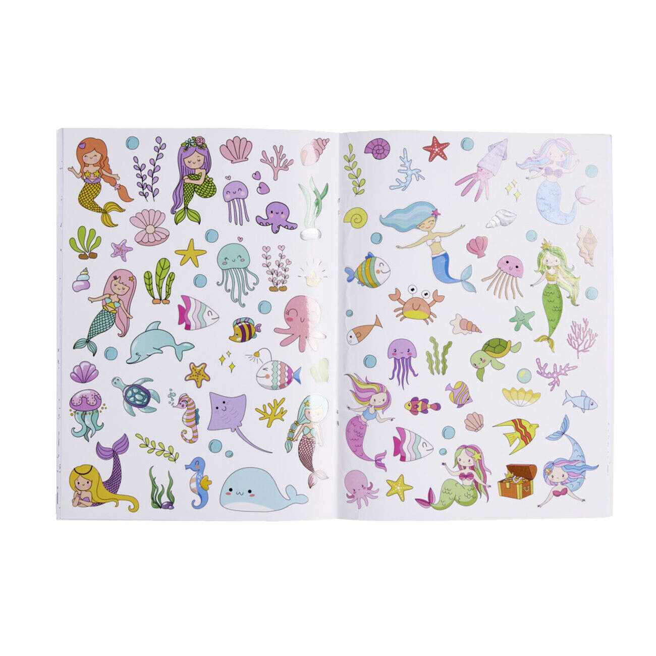 Livre de de coloriage 16 pages + 4 stickers inclus