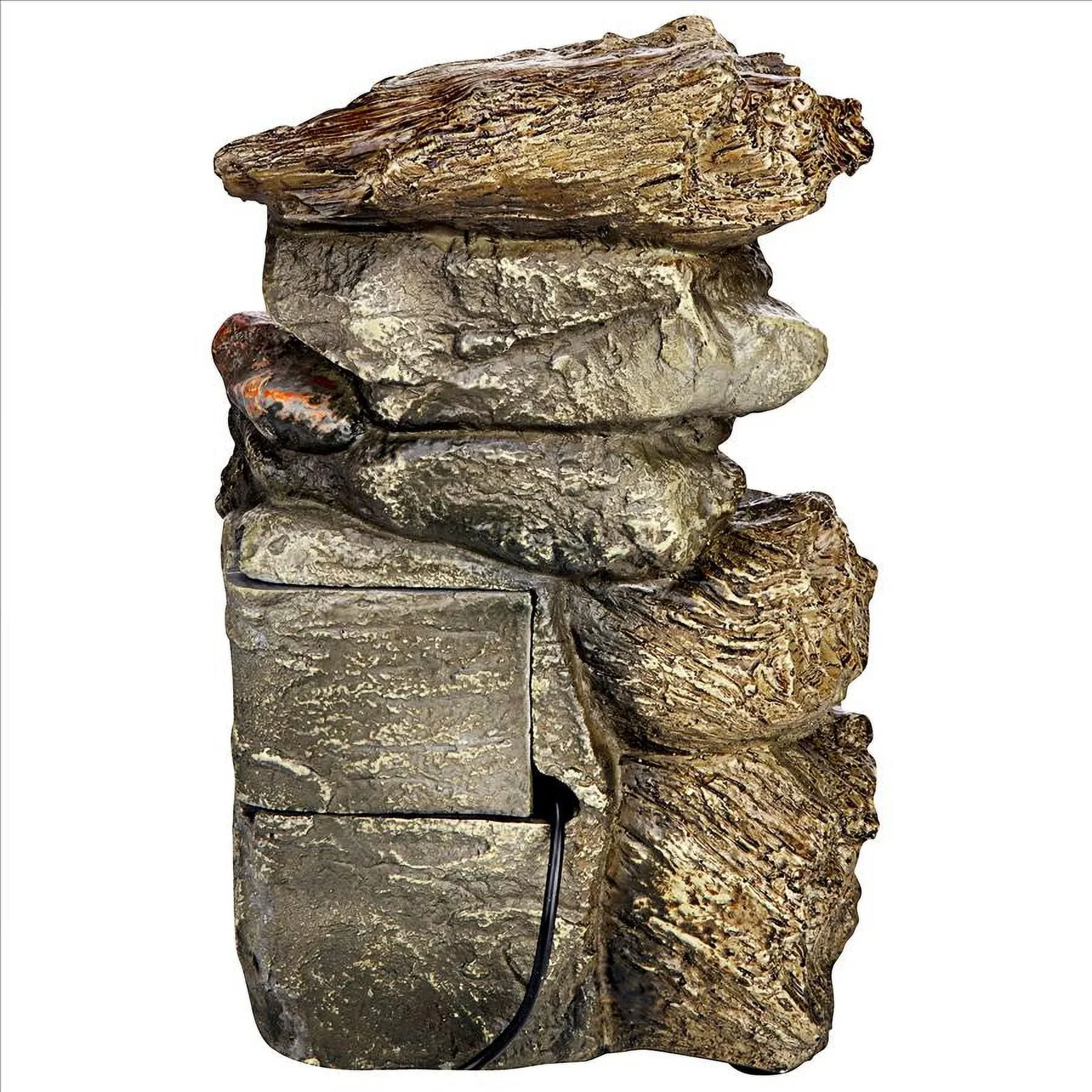 Design Toscano Glacier Peak Cascading Garden Fountain