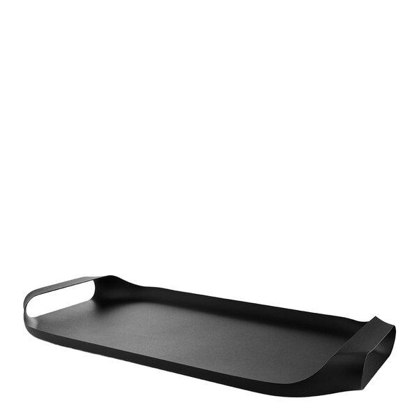 Serveringsbrett 43x25 cm svart