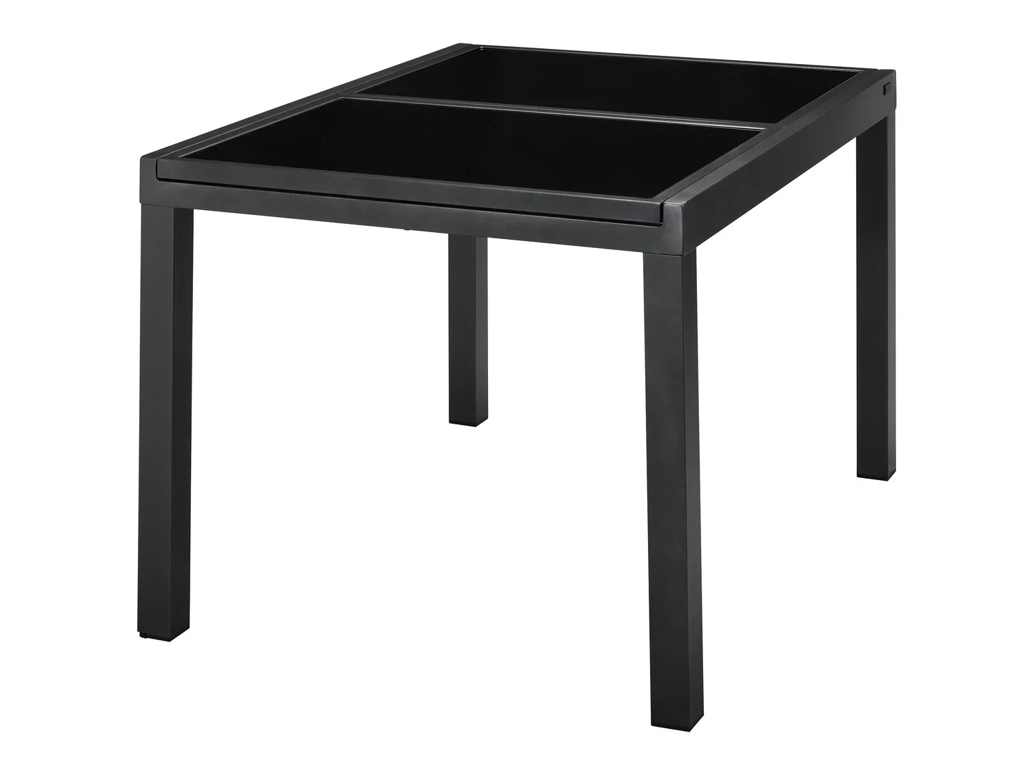 LIVARNO home Table de jardin extensible en aluminium Houston, noir