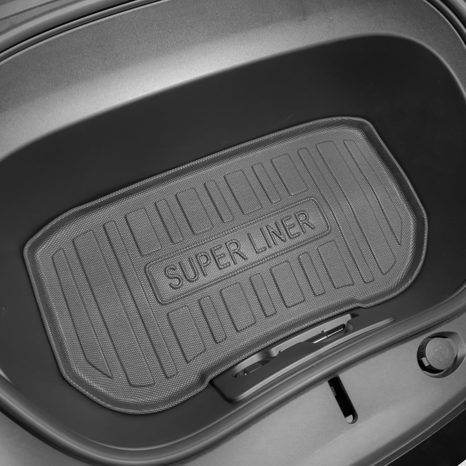 Tesla Model 3 Floor Mats 2024 2025 All-Weather Floor Mats Set (6 Pieces) | Custom Fit, Pet Child-Friendly | Model 3 Highland Cargo Liner Rear Cargo Tray Trunk Interior Accessories - Image 8