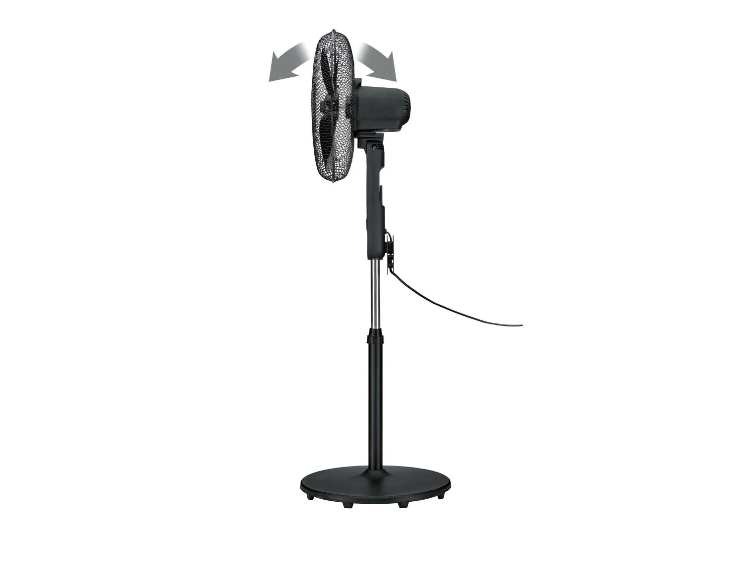 TRONIC Ventilateur sur pied, 50 W