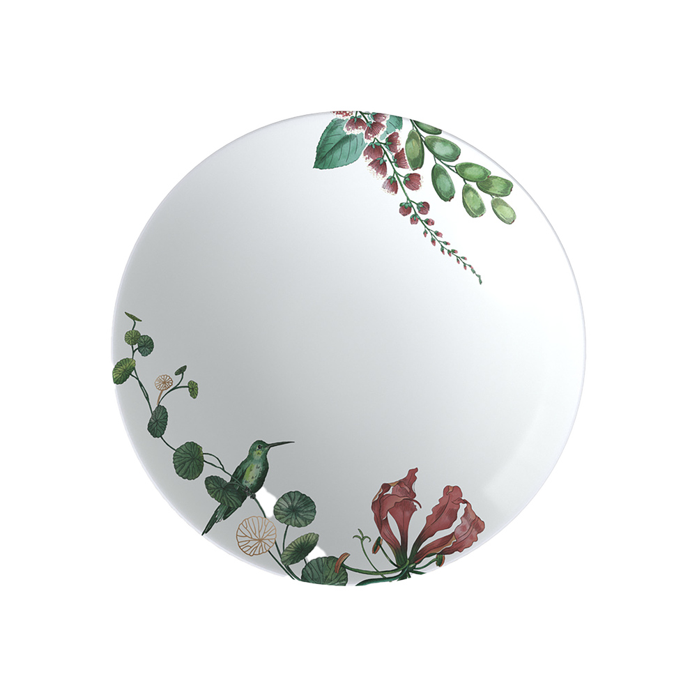 Avarua Soup bowl - Multi-colored, 8.7'', Premium Bone Porcelain