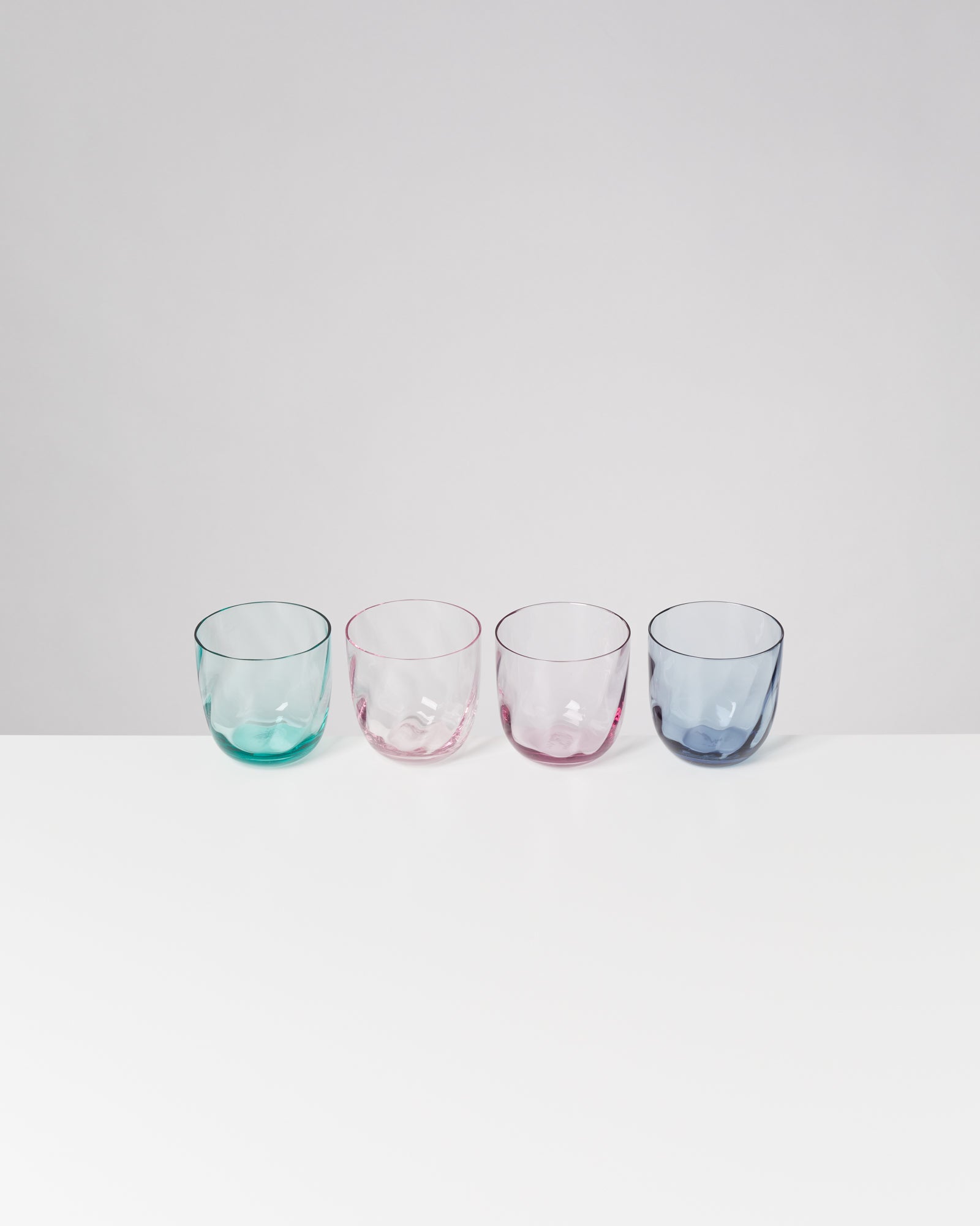 CALMA - SMALL GLASS SWIRL MIX SET OF 4