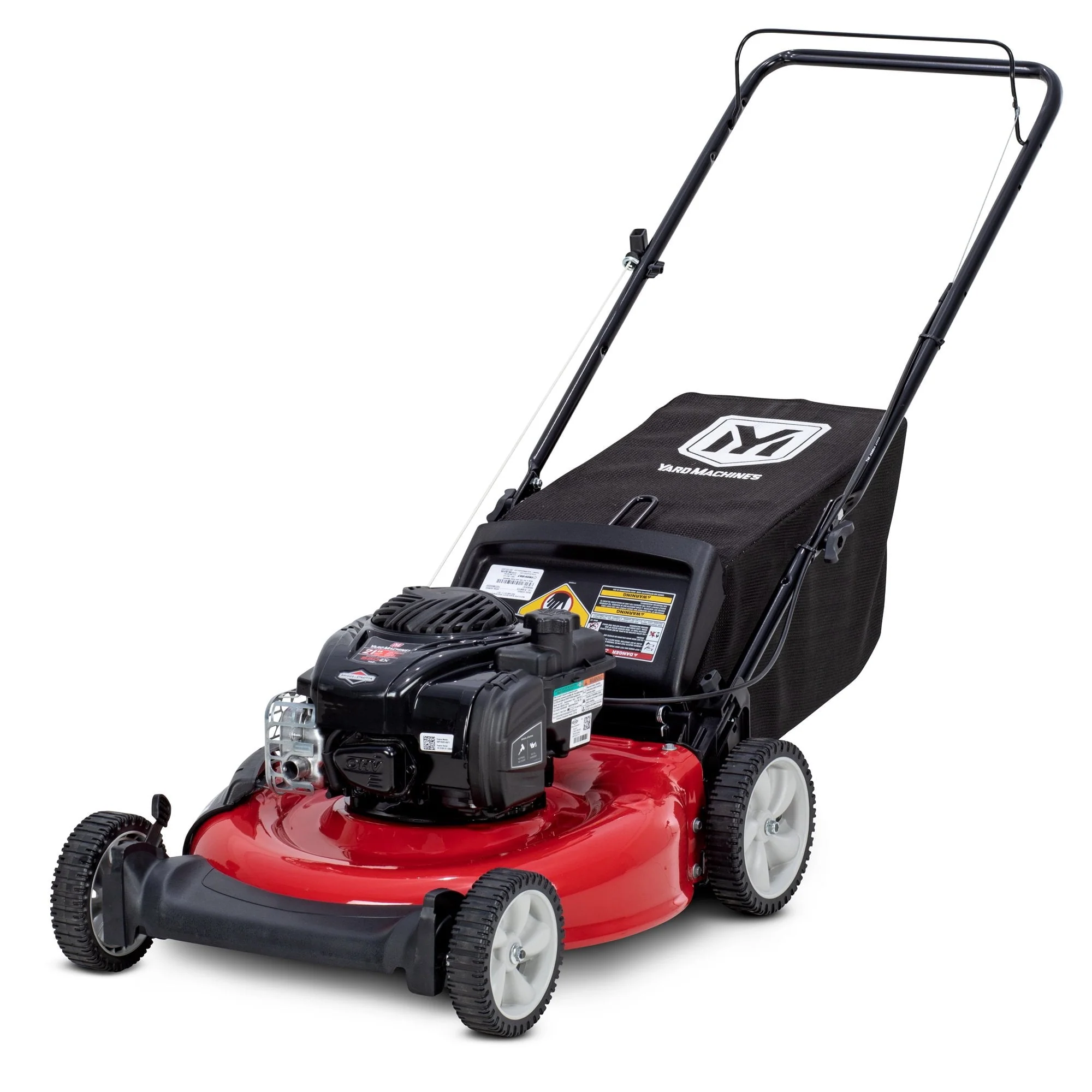Restored 21 in Walk Behind Push Lawn Mower With 140cc Gas Powered Engine (refurbished)