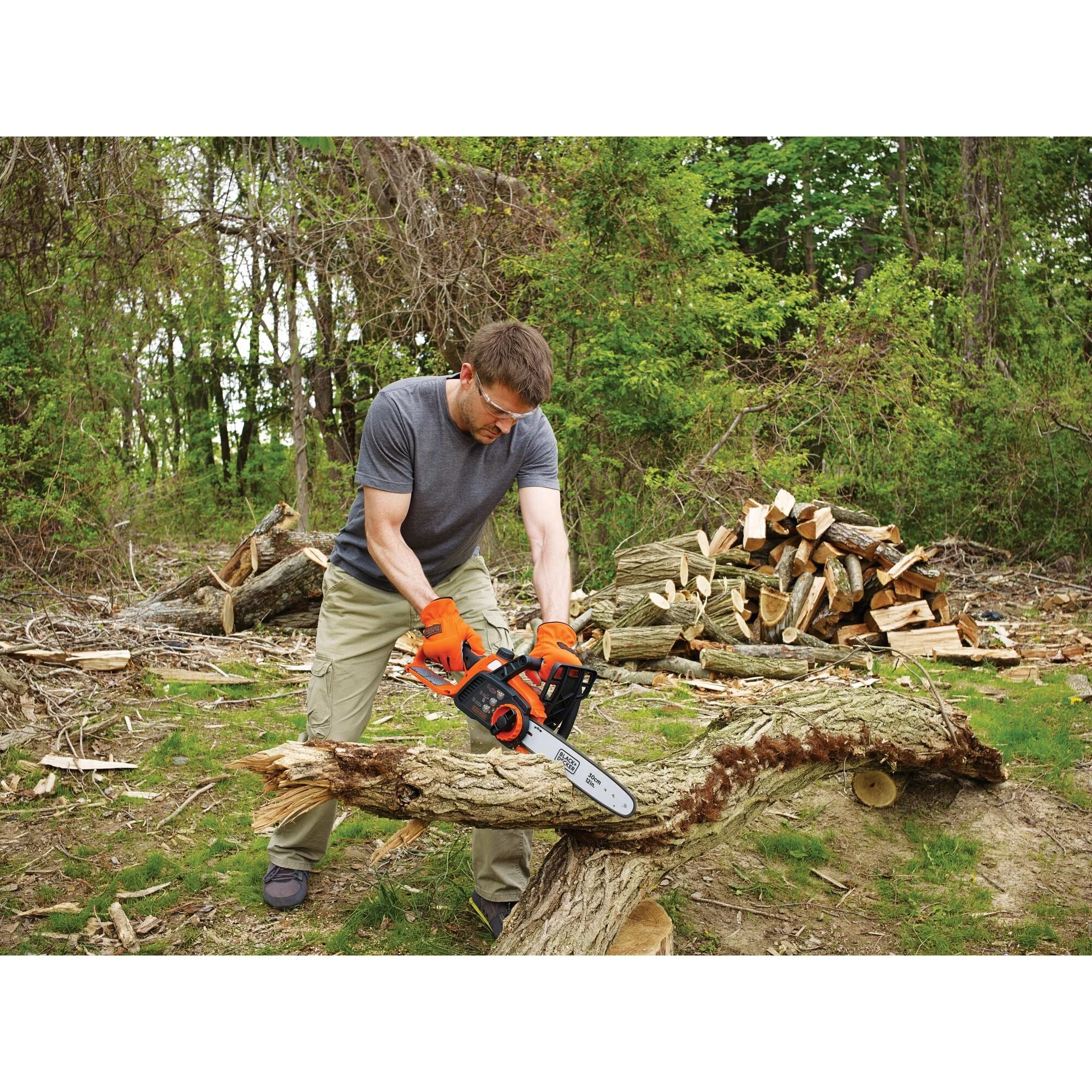 40V MAX Cordless Chainsaw, 12-Inch, Battery and Charger Included - Image 4