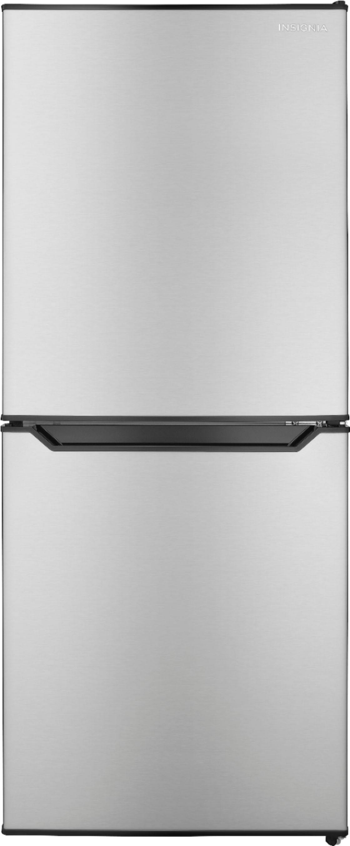 Insignia NS-CF49BMSS2 4.9 Cu. ft. Mini Fridge with Bottom Freezer