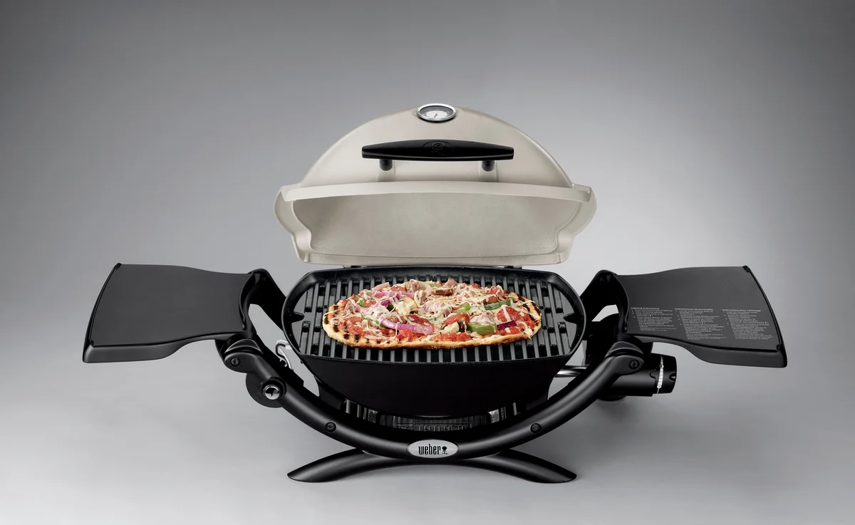 Weber Q1200 1 - Burner Titanium Gas Grill