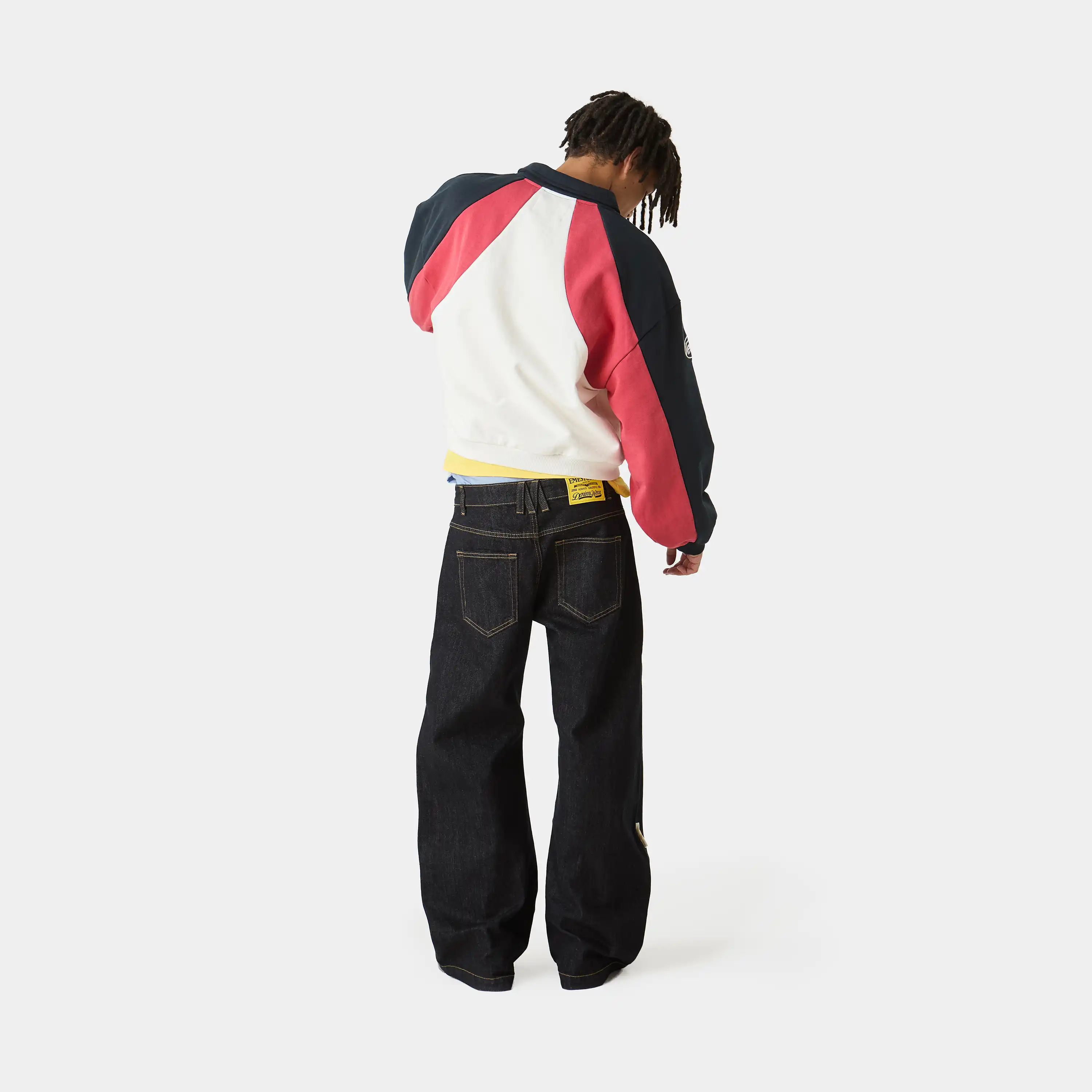 Tipton Navy Polo Crewneck