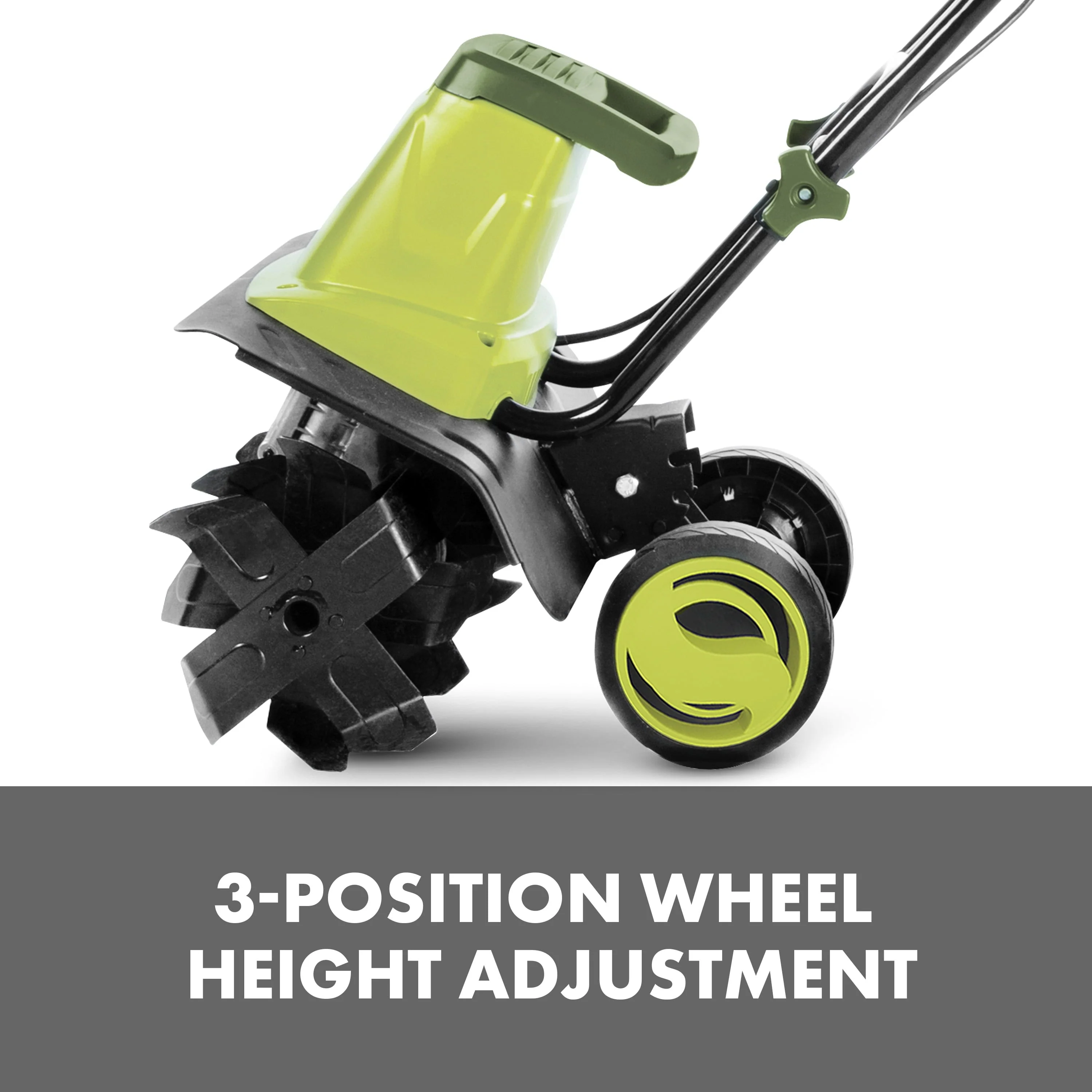 Sun Joe Electric 16 inch Garden Tiller + Cultivator, 12 Amp, 3 Position Image 5