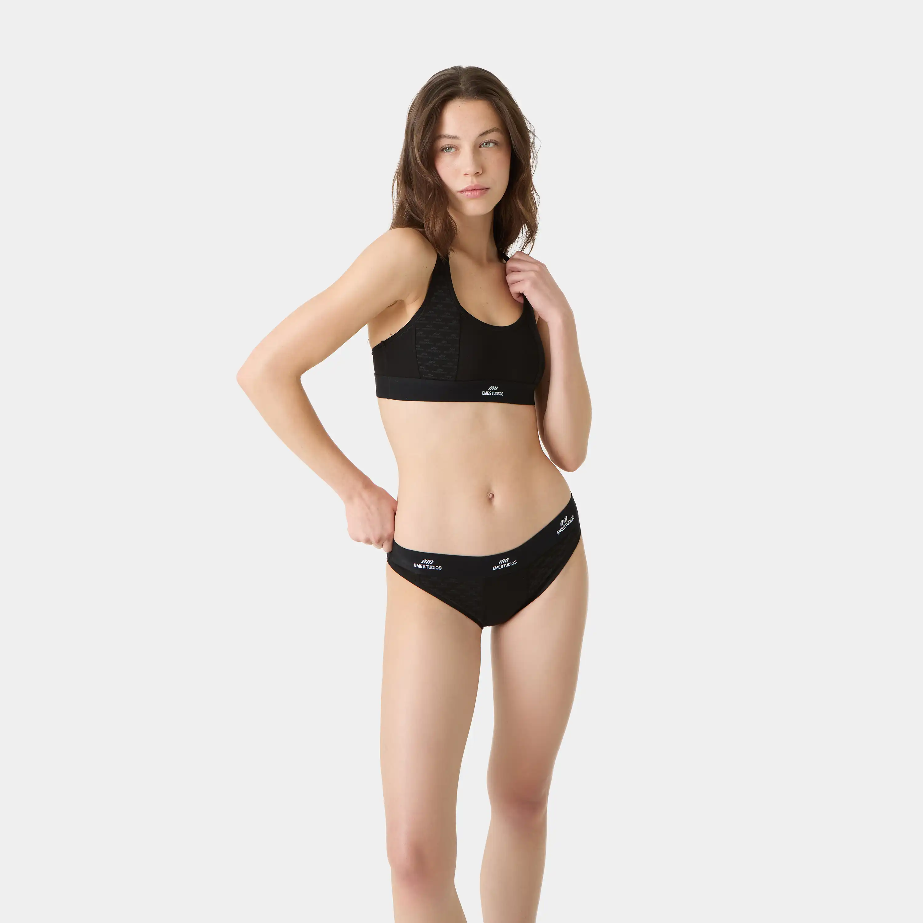 Moore Black Bra