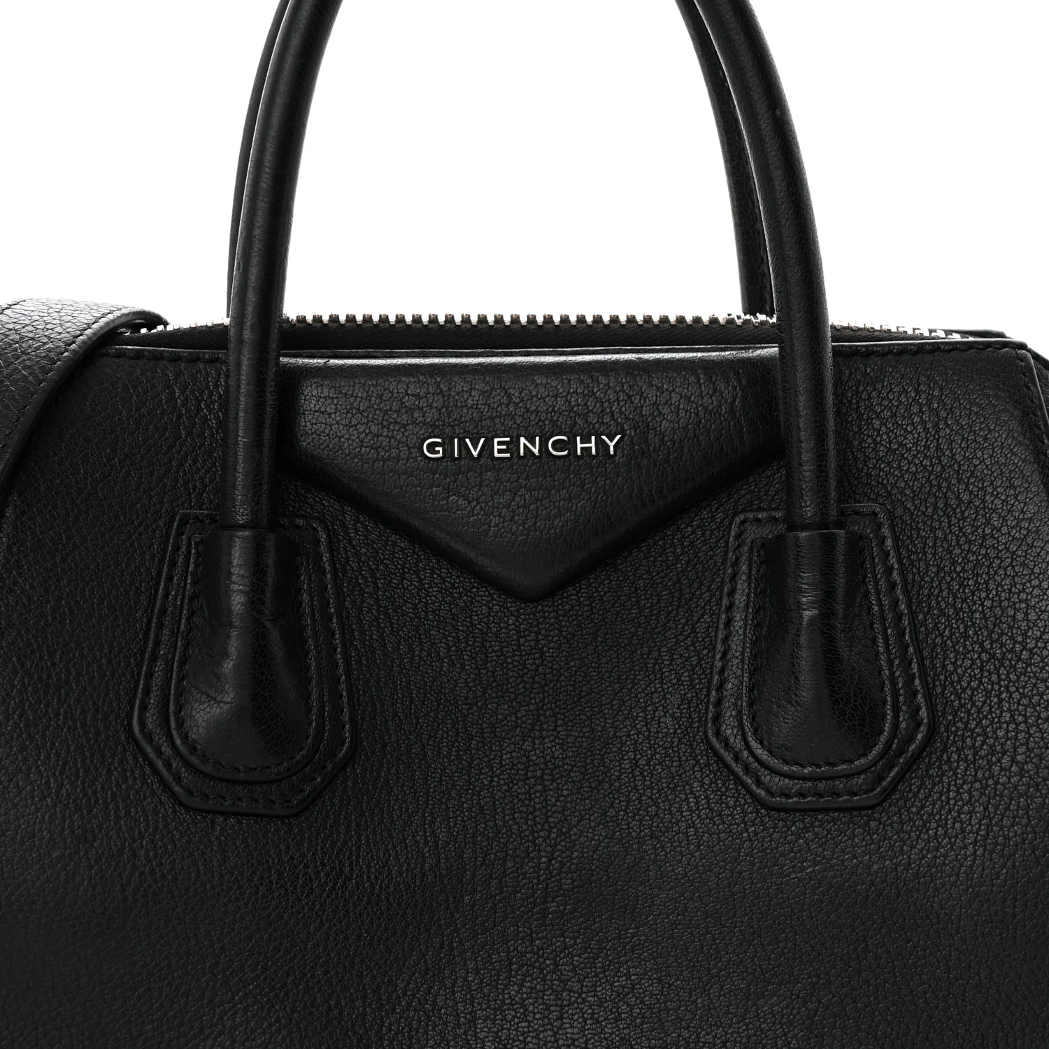 Sugar Goatskin Small Antigona Black