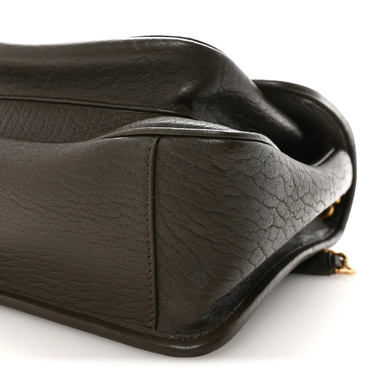 Grained Lambskin Monogram Large Niki Chain Satchel Light Musk