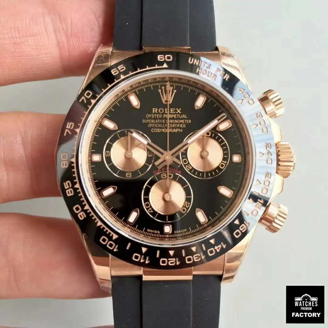 Rolex Daytona Cosmograph 116515LN Noob Factory Black Dial