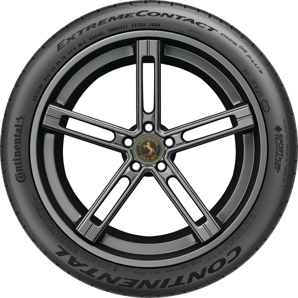 Set of 4 Continental Extremecontact DWS06 PLUS 255/40R20XL 101Y Tires 2554020 255 40 20