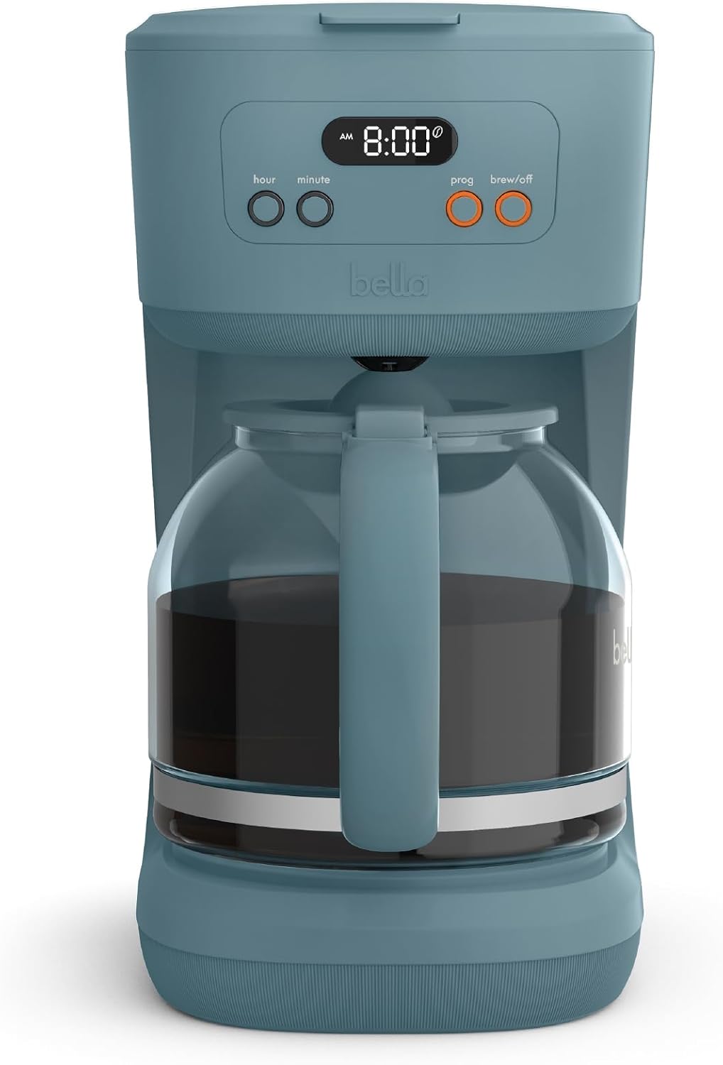 Bella 12-Cup Programmable Coffee Maker, LCD, Auto Shutoff, 900W