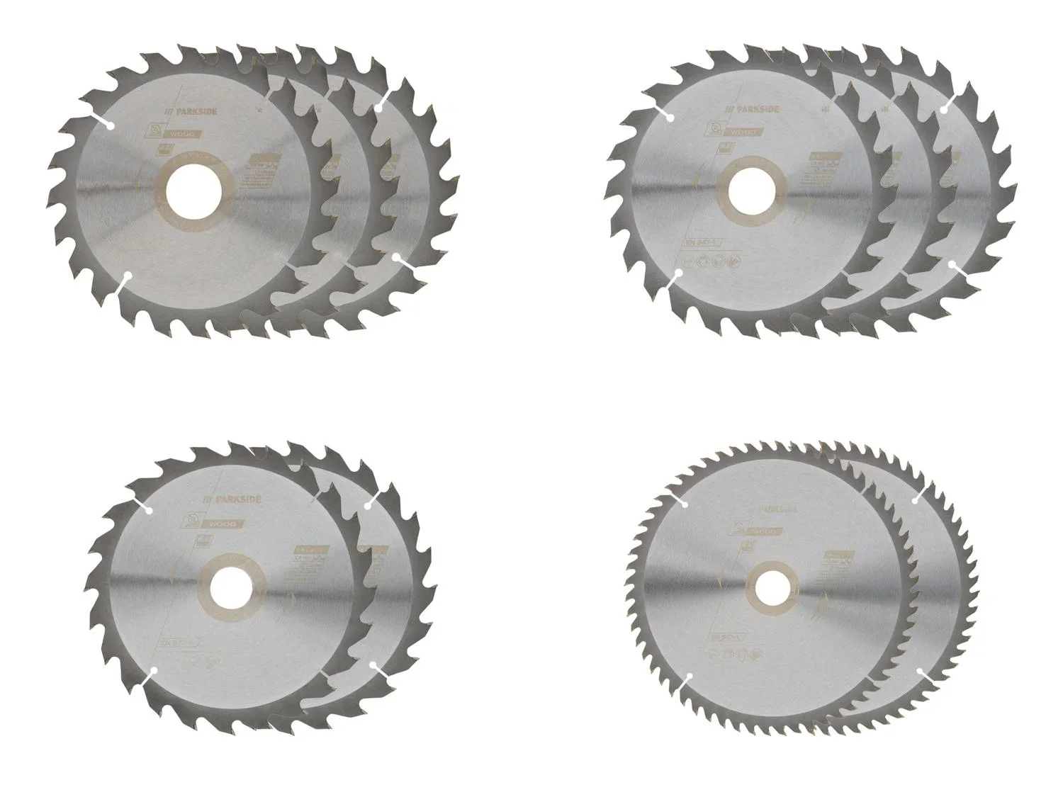 PARKSIDE Set de lames de scie circulaire
