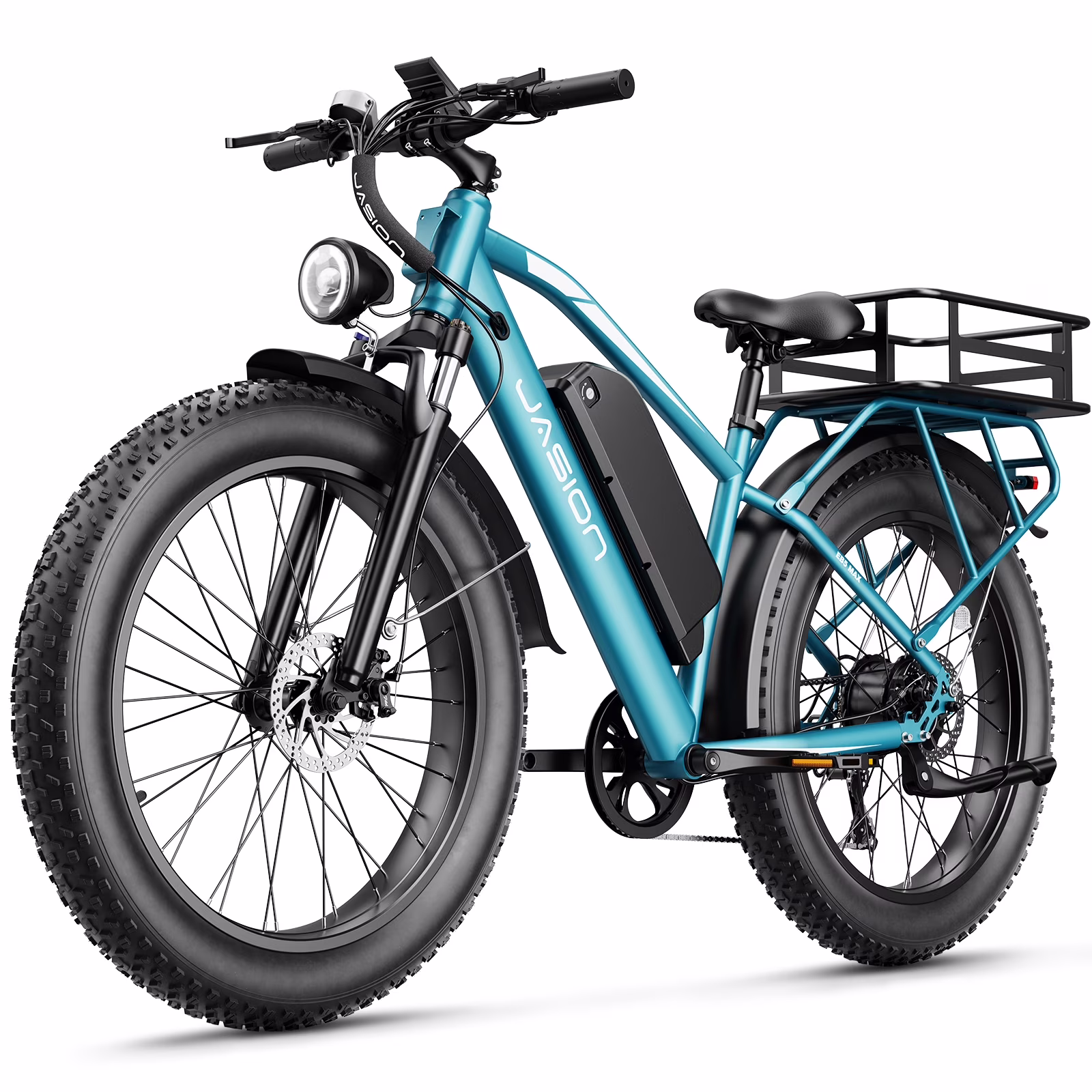 EB5 MAX Electric Bike for Adults, 750W Electric Mountain Bike with 48V 15Ah Battery, 26'' Fat Tire Off-Road Ebike, 28MPH 7 Speed Bicycle UL2849(Standard/Gray) - Image 3