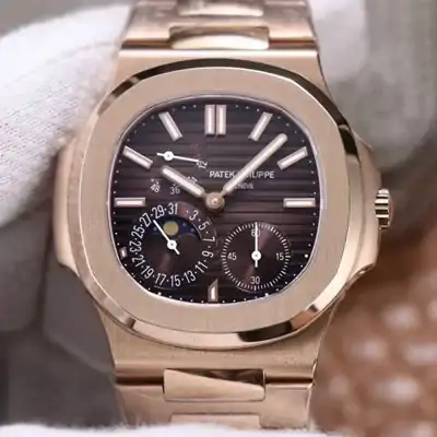 Patek Philippe Nautilus 5712 / 1A-001 PF Factory Rose Gold