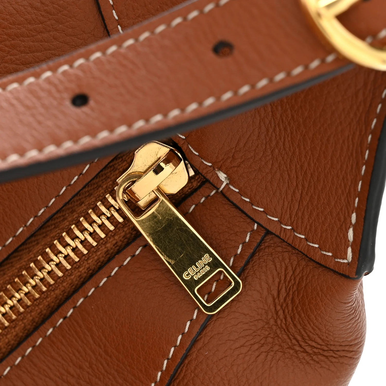 Supple Calfskin Medium Romy Shoulder Bag Tan