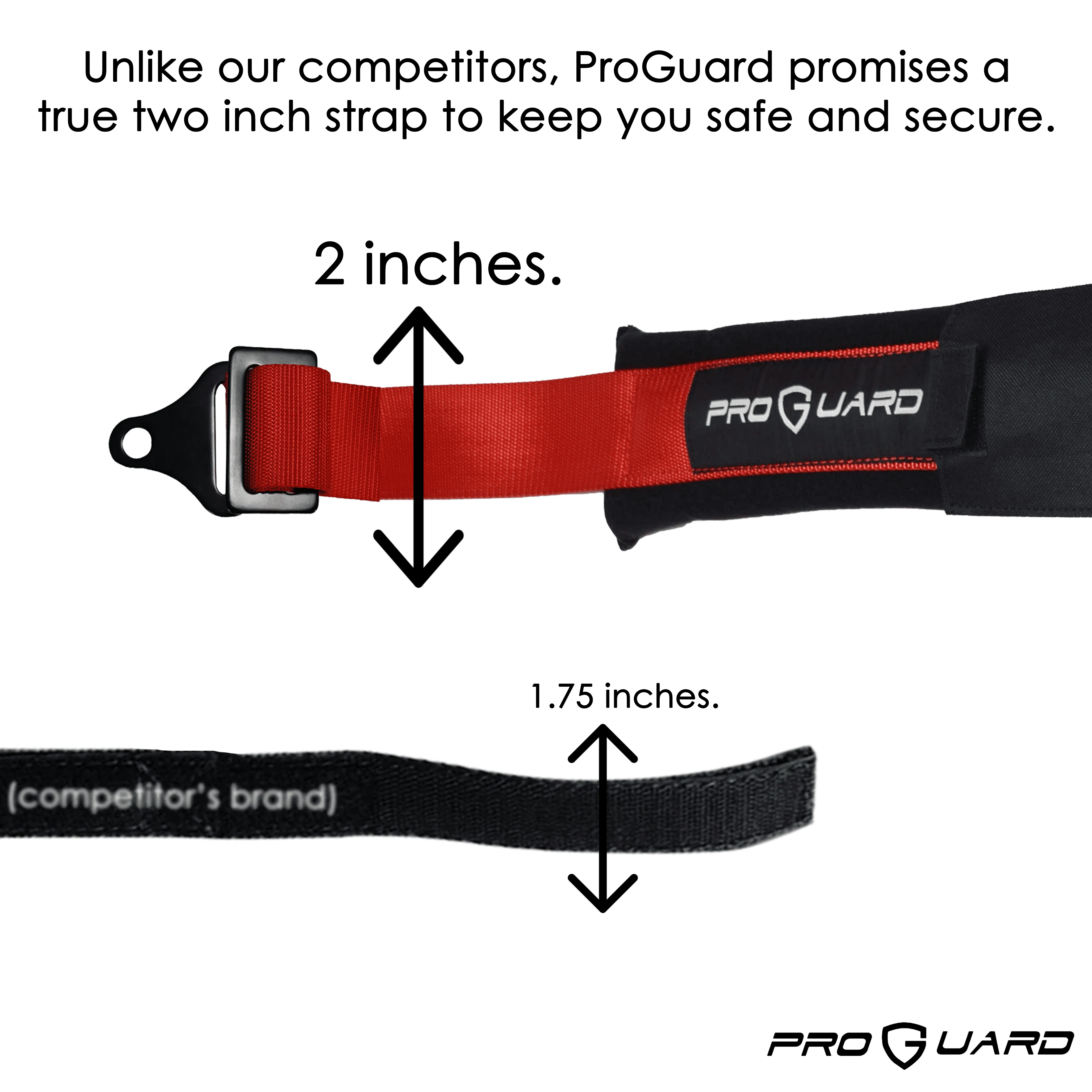 ProGuard Red 5 Point Harness 2" Straps for Off Road Vehicle, ATV, UTV, Go Kart, Buggy, Side by Side, Rock Bouncer Image 9