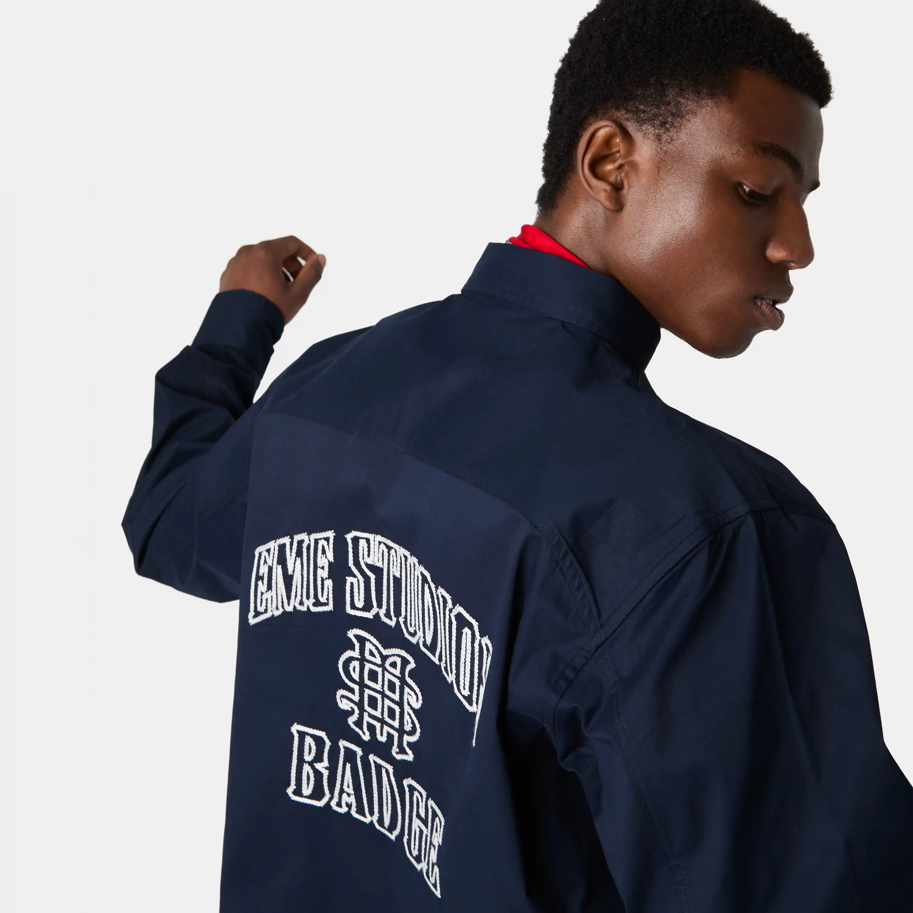 Badge Navy Shirt