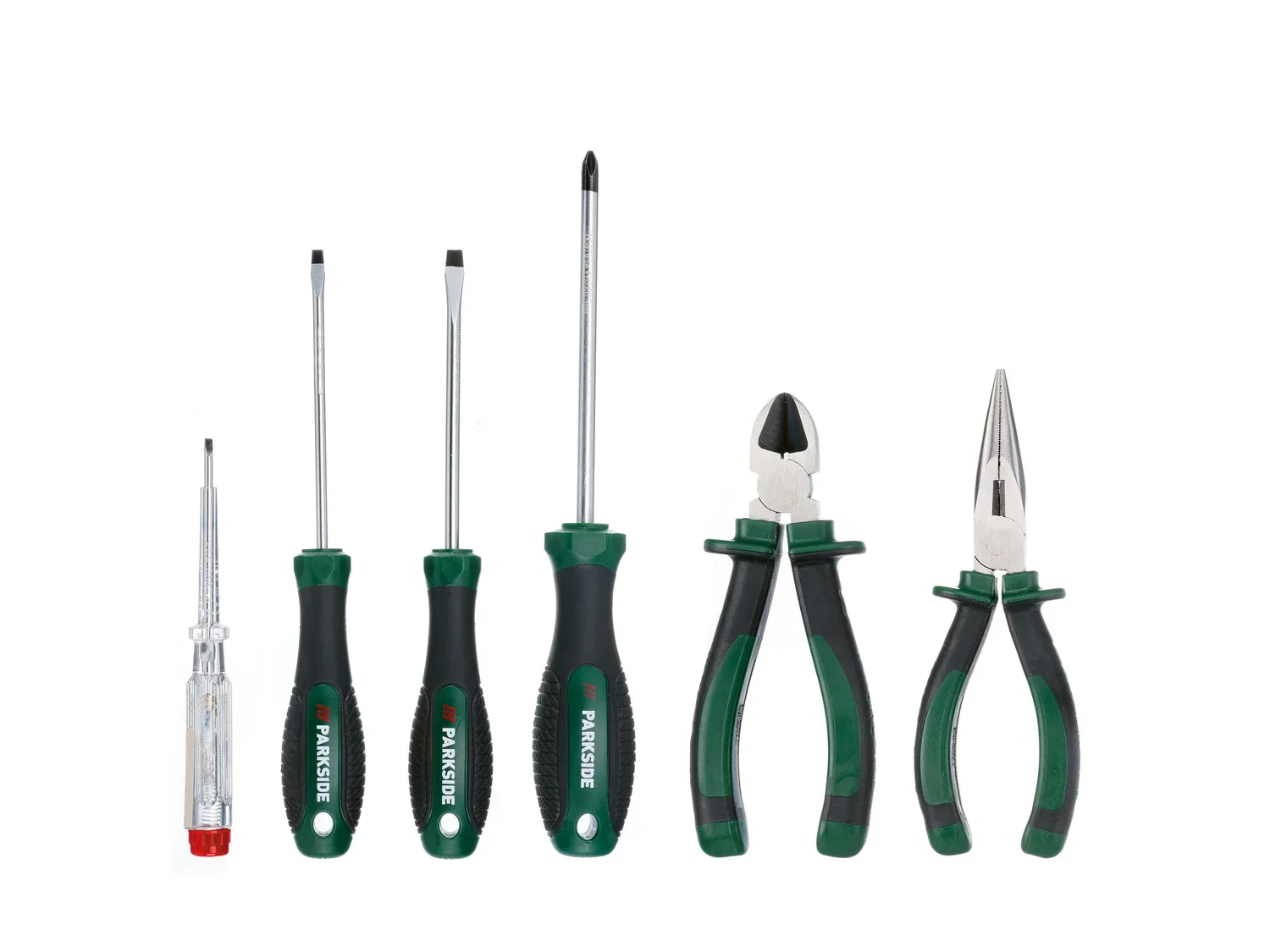 PARKSIDE Bote  outils mtal 4V et Set de tournevis PWBM A1