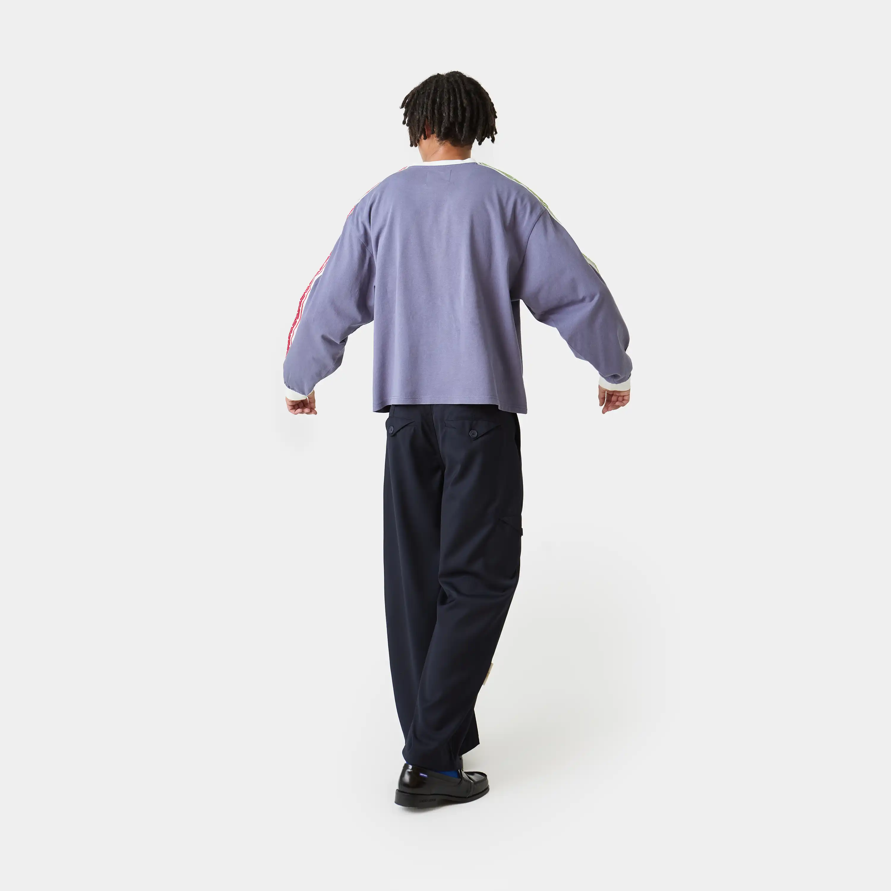 Team Navy Oversized Long Sleeve