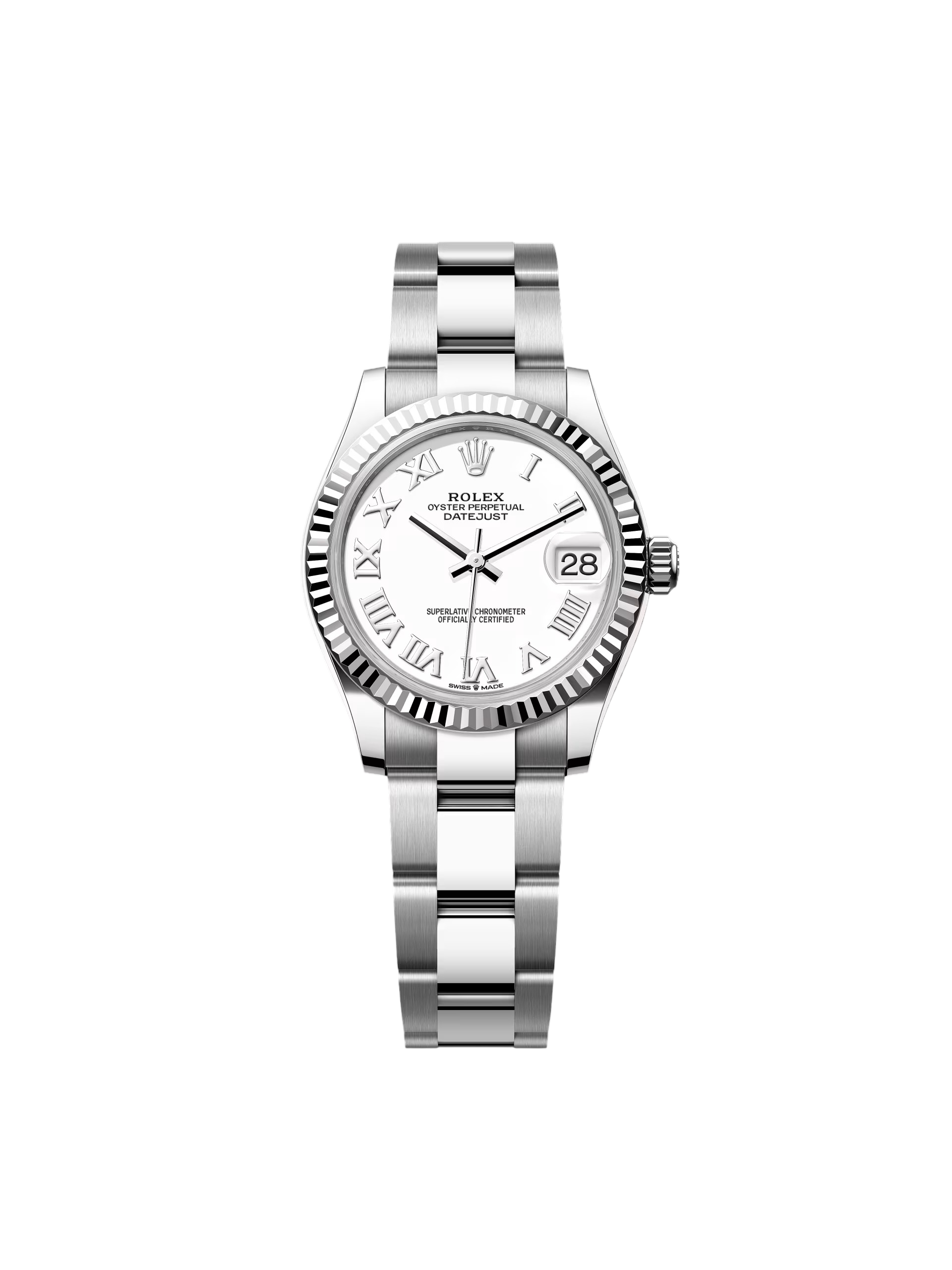 【Super Clone】RLX Datejust m278274-0009/0010 White 31mm Dial Oyster Watch